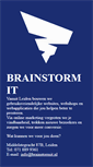 Mobile Screenshot of brainstormit.nl