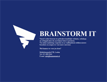 Tablet Screenshot of brainstormit.nl